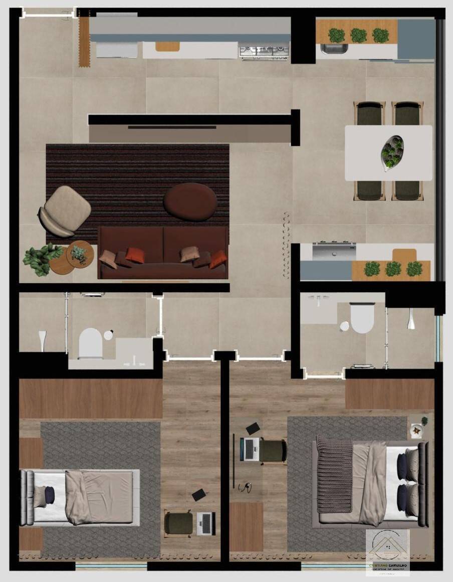 Apartamento, 2 quartos, 64 m² - Foto 5